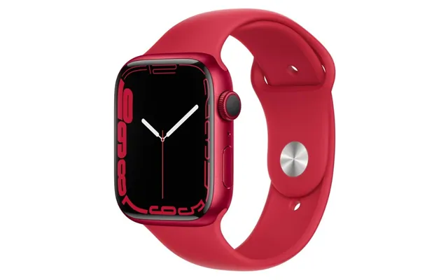 Apple Watch Series 7 Gps 45mm Product Red Aluminium Case With Sport Band