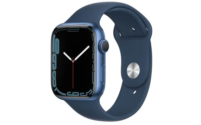 Apple Watch Series 7 Gps Cellular 45mm Blue Aluminium Case With Abyss Blue Sport Band