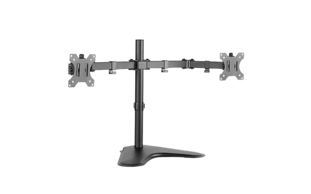 Dual Monitor Desk Stand - Tilt -45 45