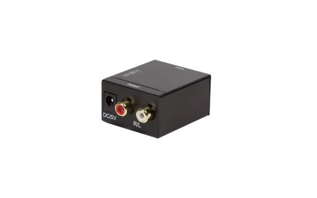 Koaxial And Toslink To Analog L R Audio Converter