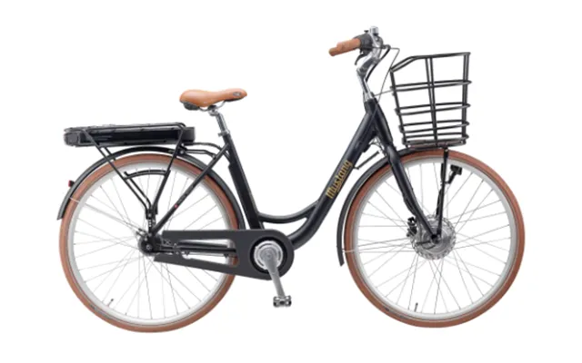 Mustang Augusta Electric 28 Elcykel Med 7 Gear - Black