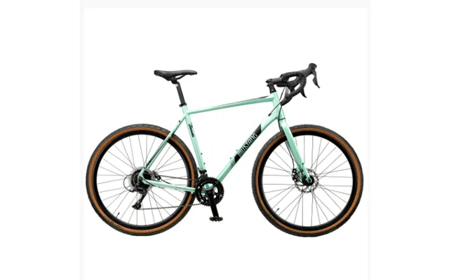 Mustang Gravel Sora 28 Cykel Med 18 Gear - Aqua Marine