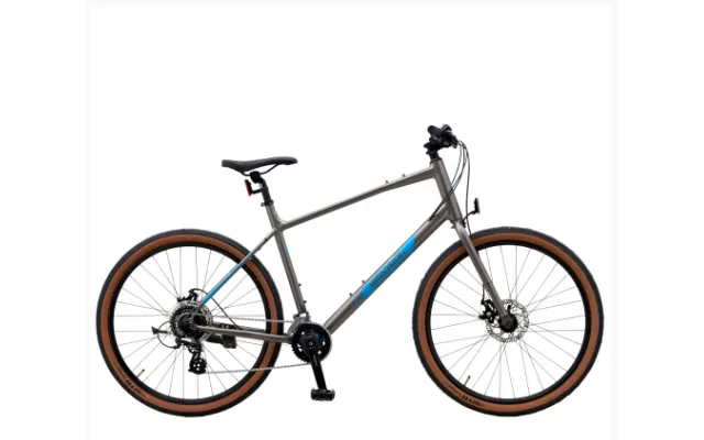 Mustang Hybrid Commute 27,5 Cykel Med 16 Gear - Dark Grey