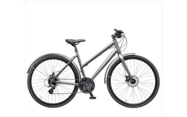Mustang Hybrid Street Altus 28 Damecykel Med 24 Gear - Gun Metal