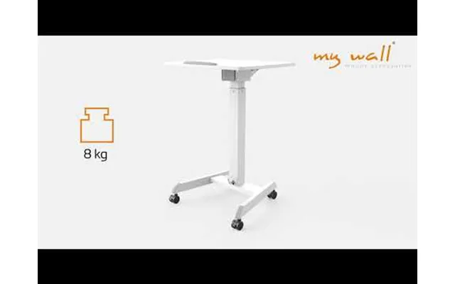 Mywall Mobilt Bord Til Laptop Og Andet - Med Tilt Og Hjul