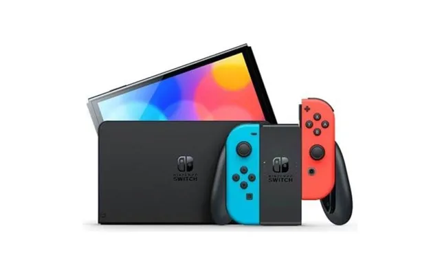 Nintendo Switch Oled Neon Blue Neon Red