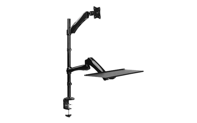 Sit-stand Workstation Monitor Desk Mount - Tilt -90 90