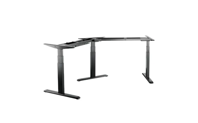 Tripple Motor Sit-stand Desk Frame - 120 Angled Design