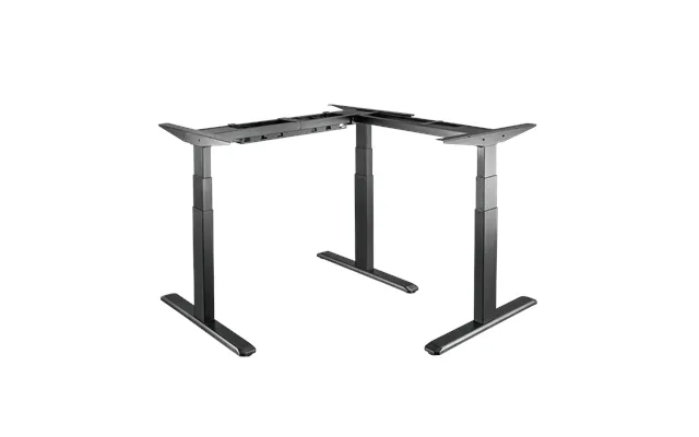 Tripple Motor Sit-stand Desk Frame - 90 L-shape