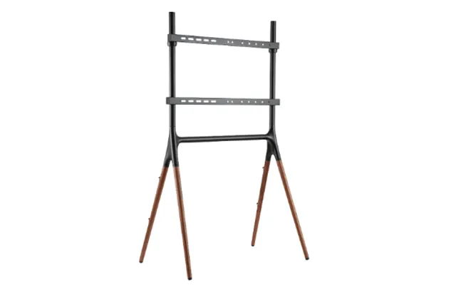 Tv Stand With Walnut Wooden Legs - 49-70