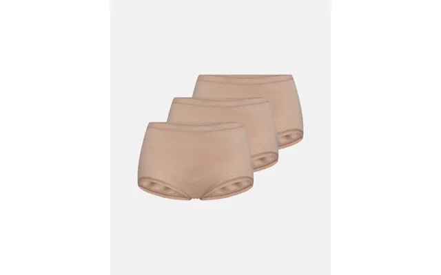 Maxi 3-pak 100% Uld Nude