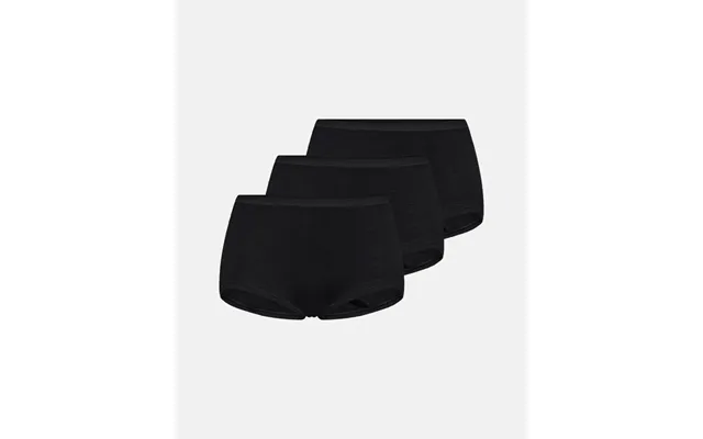 Maxi 3-pak 100% Uld Sort