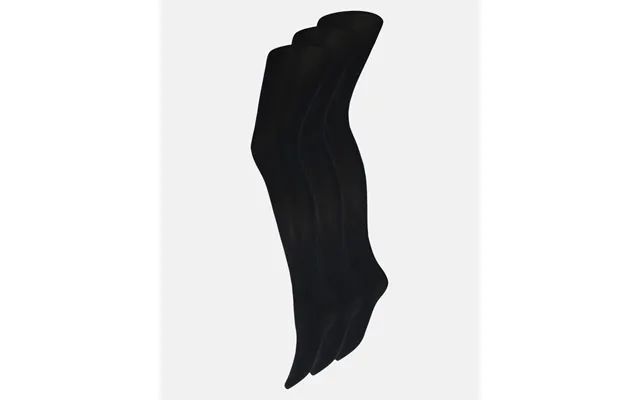 Strømpebukser Silk Look 3-pak 80 Denier Sort