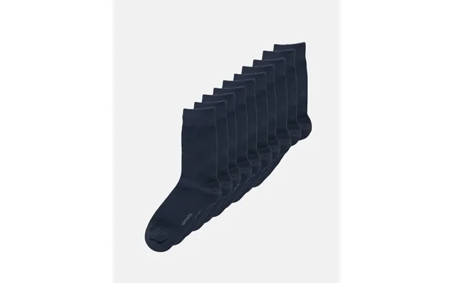 Strømper 10-pak Bambusviskose Marine