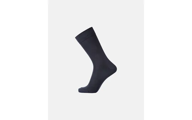 Strømper No Elastic Rib Bomuld Mørk Marine