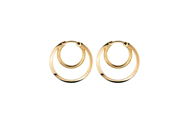 Ix Double Hoops