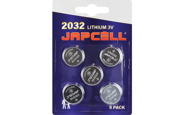 Cr2032 Batteri - 5stk Pakke