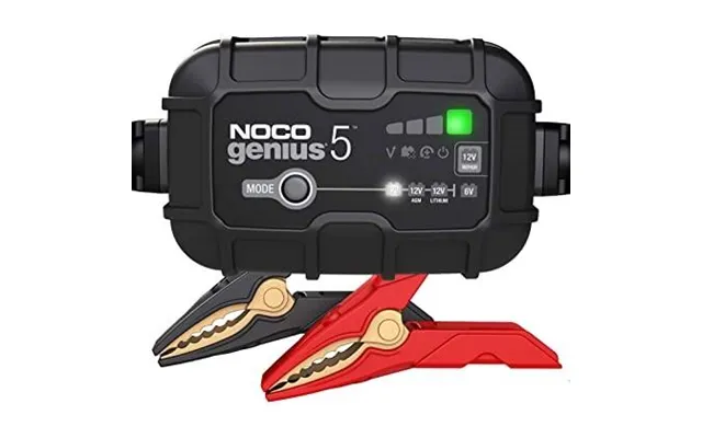 Genius 5 - 6v Og 12v Lader 5amp