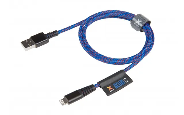 Longlife Lightning-kabel Mfi 1m Blå