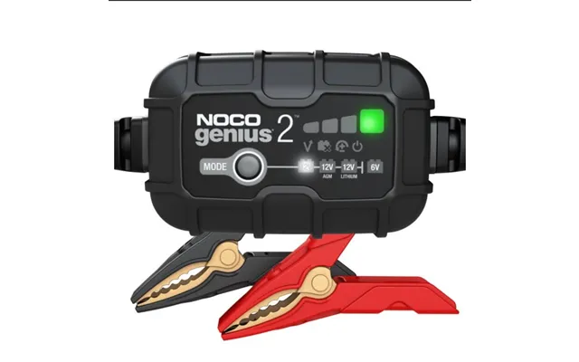 Noco Genius 2eu - 6v Og 12v Lader 2 Amp