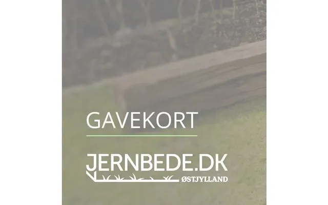 Gavekort Til Jernbede.dk - 550,- Kr.