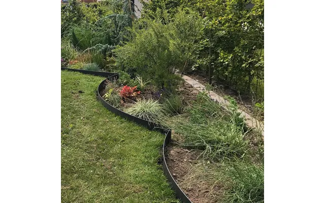 Kant Afgrænsning 3mm Cortenstål, Højde 30 Cm - 200 Cm