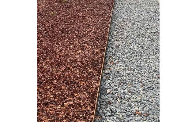 Kant Afgrænsning 5mm Cortenstål, Højde 20 Cm - 300 Cm