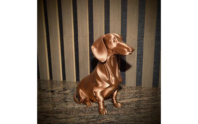 Delta Gravhund Skulptur - Dark Chocolate