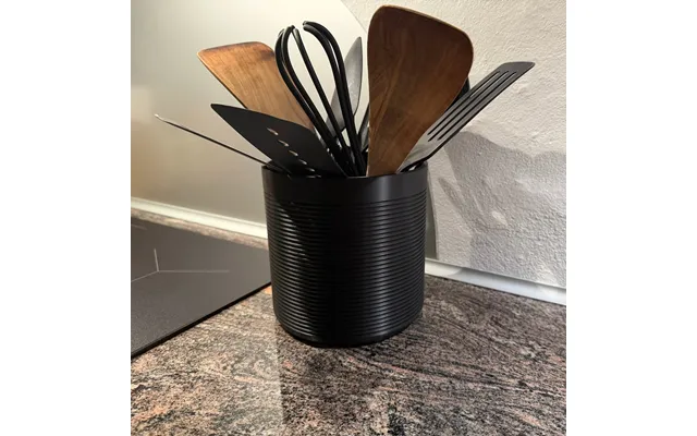 Delta Riflet Køkkenredskabsholder - Latte Brown