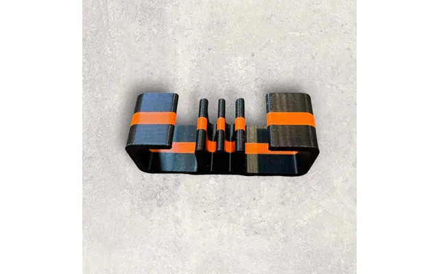 Kabelholder Smart Og Enkel Kabelstyring Til Hjemmet - Sort Orange