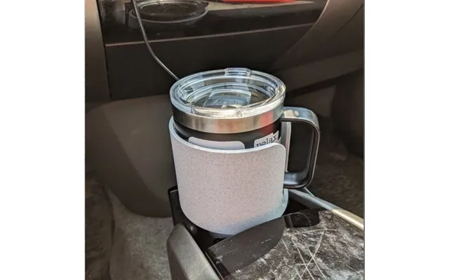 Kopholder Adapter Til Biler - Hvid