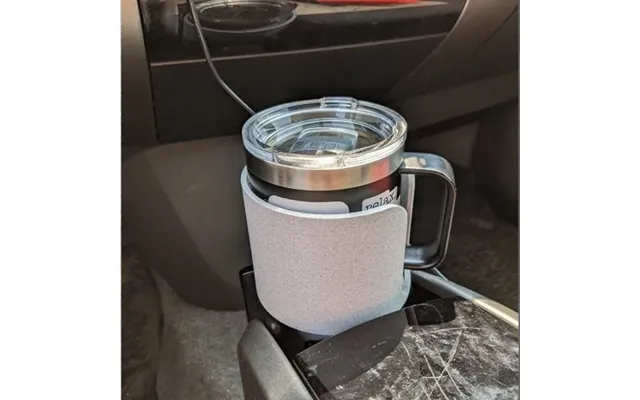 Kopholder Adapter Til Biler - Sort