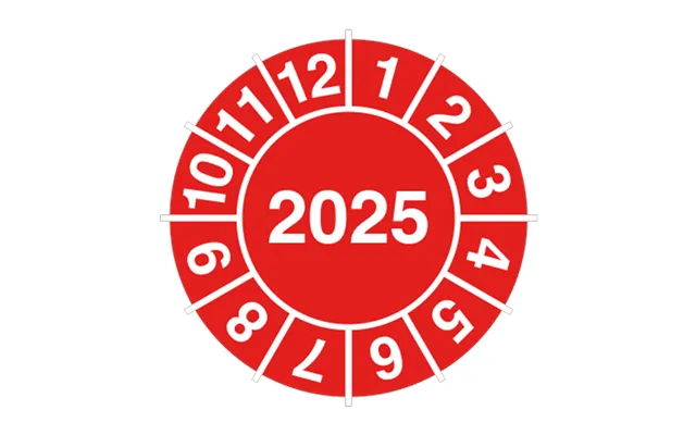 År 2025 Kalibreringsmærker