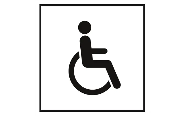 Accomodation Sign - Disabled Symbol