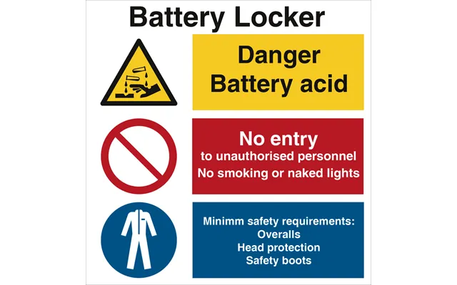 Battery Locker - Plast