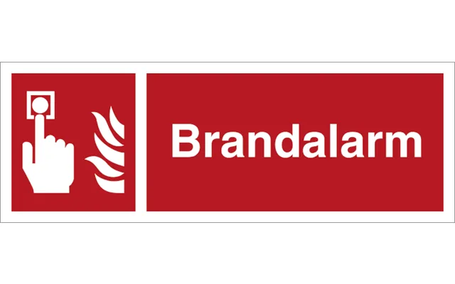 Brandalarm - Brandskilt Iso 7010 F005