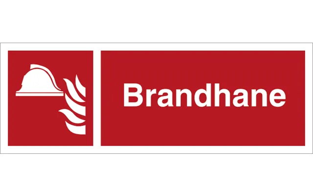 Brandskilt - Brandhane