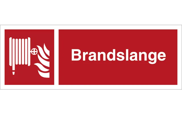 Brandskilt - Brandslange