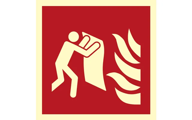 Brandskilt - Brandtæppe