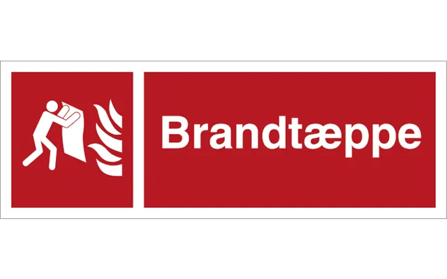 Brandskilt - Brandtæppe