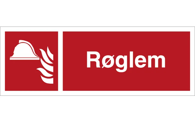Brandskilt - Røglem