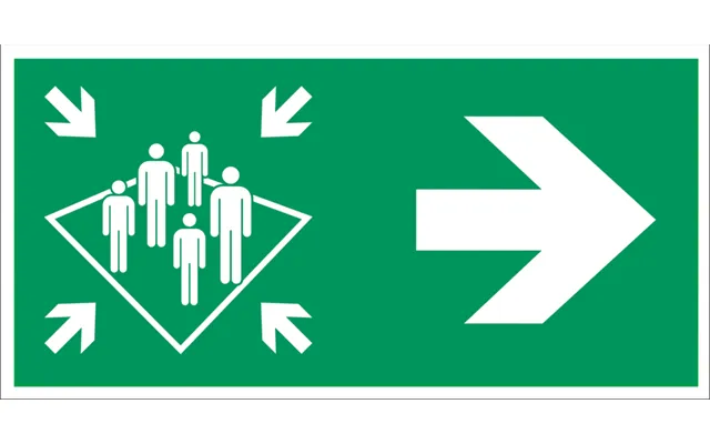 Muster Station Arrow Right - Klar Vinyl