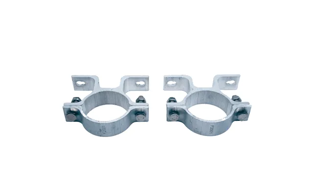 Pakke 2 Stk. Beslag Alu Hulafstand 90 Mm