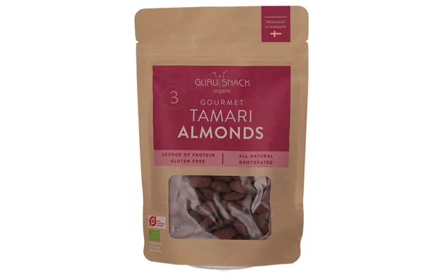 Gourmet Tamari Almonds Guru Snacks - 100g