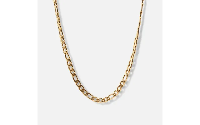 Figaro Halskæde 18k Guldbelagt 6mm
