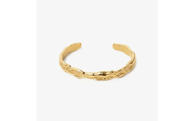 Lava Bangle Justerbar 18k Guldbelagt