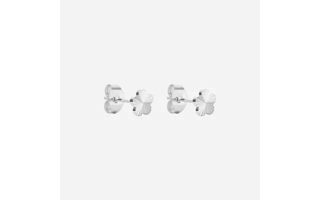 Sunset Flower Studs Øreringe Sølvfarvet