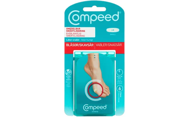 Compeed - Vabelplastre Small, 6 Stk. Pr. Pakke
