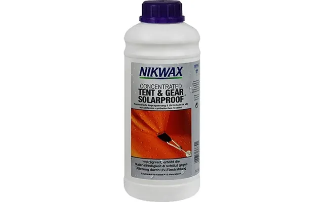 Nikwax - Imprægnering Tent & Gear Solarproof Koncentrat Til Genopfyld