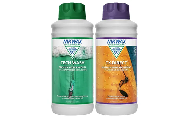 Nikwax - Twinpack Tech Wash Tx-direct Wash-in
